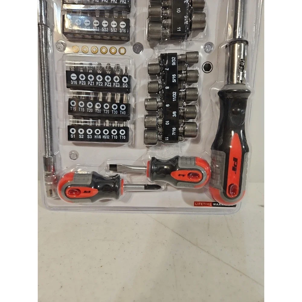 Performance Tool 66 pc Screwdriver And Bit Set New In Package - Picture 4 of 6